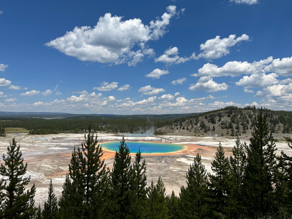 Yellowstone National Park landscape